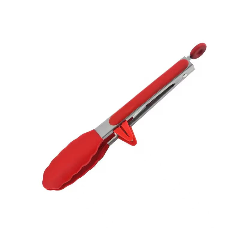 9-inch and 12-inch stainless steel silicone food clips