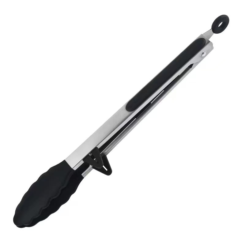 9-inch and 12-inch stainless steel silicone food clips