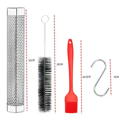 304 stainless steel smoked pipe, barbecue tool