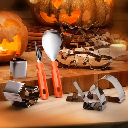 Pumpkin lantern mold set