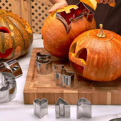 Pumpkin lantern mold set