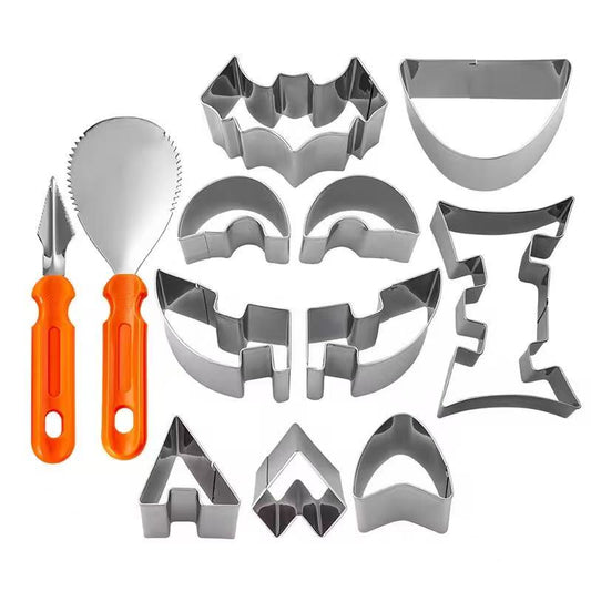 Pumpkin lantern mold set