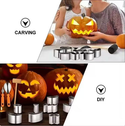 Pumpkin lantern mold set