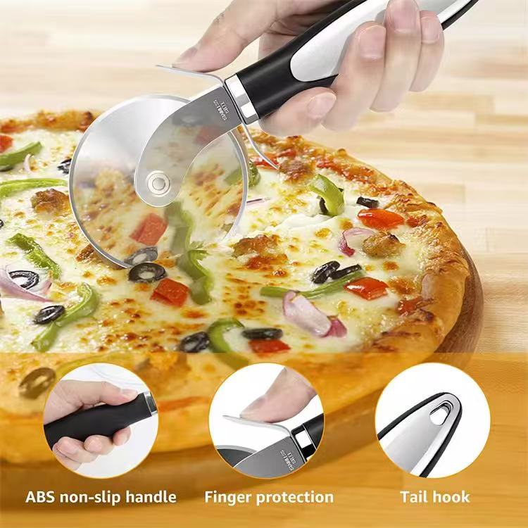 Pizza cutter and pizza shovel set - Baking tools