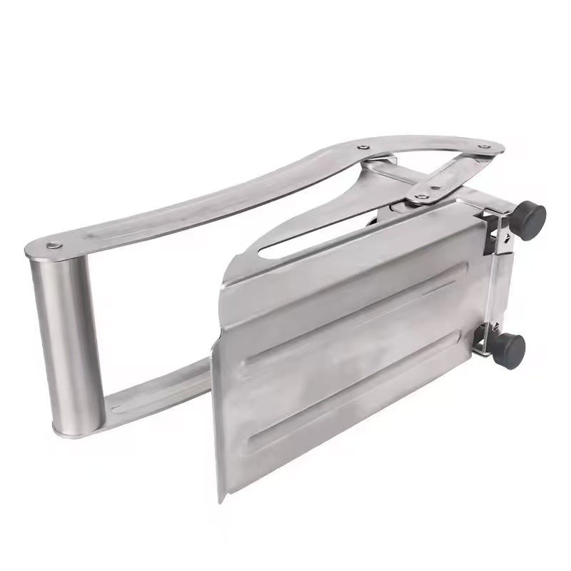 Stainless steel potato and cucumber slicer