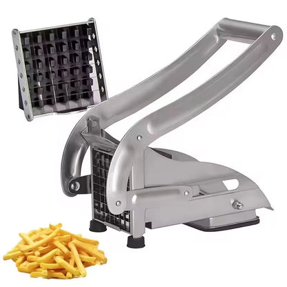 Stainless steel potato and cucumber slicer