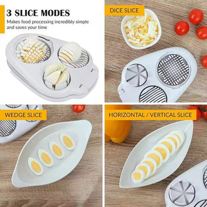 Multifunctional Egg and Fruit Slicer