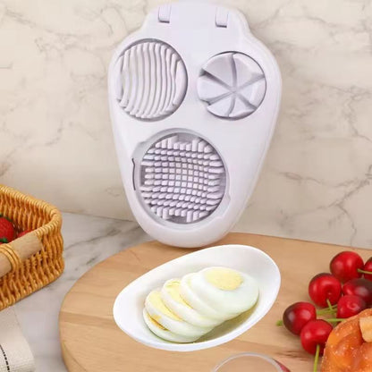 Multifunctional Egg and Fruit Slicer