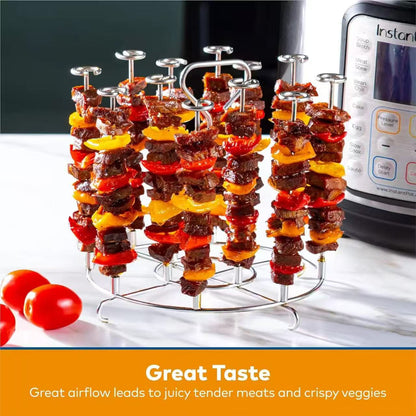 Stainless steel wall-mounted barbecue grill, air fryer grill