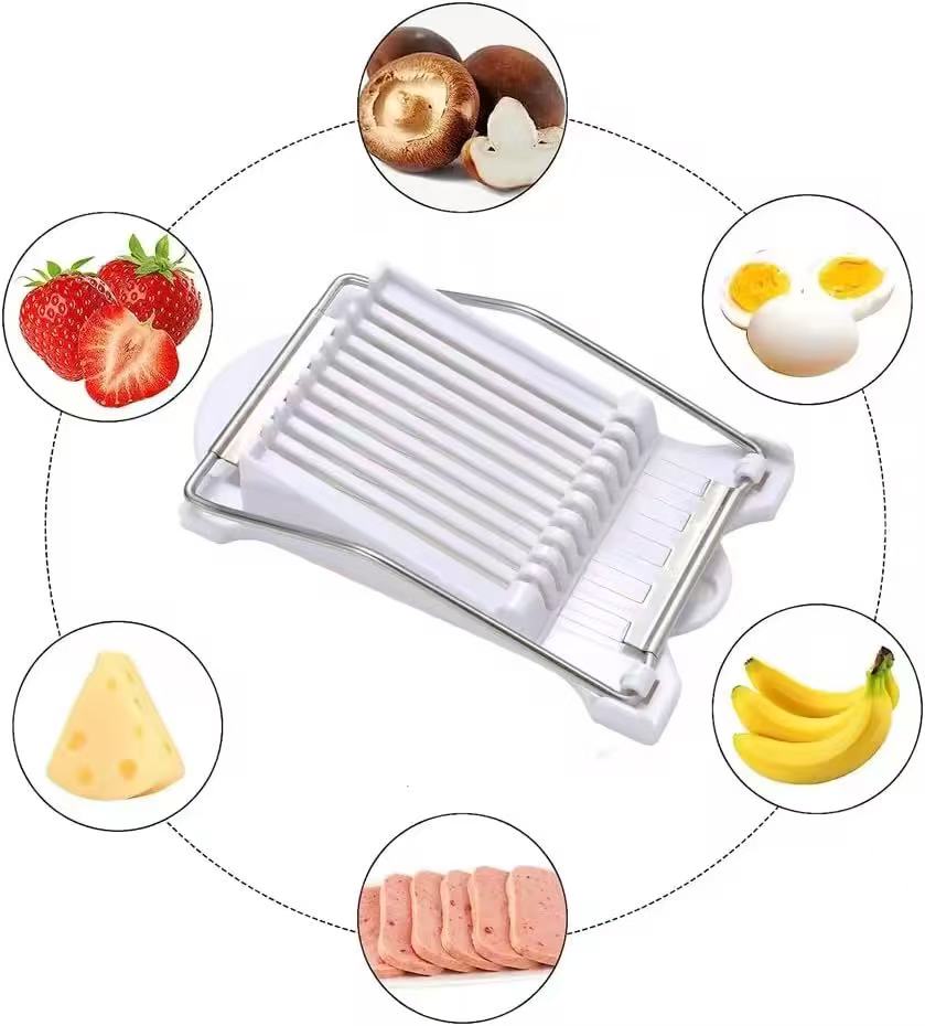 Ham, egg and fruit multi-functional slicer