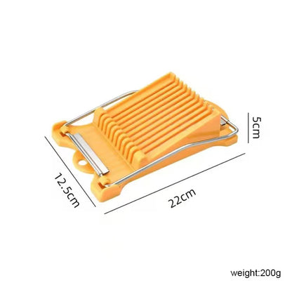 Ham, egg and fruit multi-functional slicer