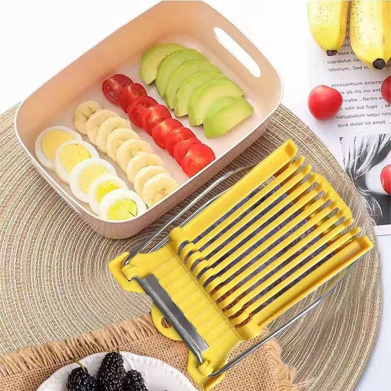 Ham, egg and fruit multi-functional slicer