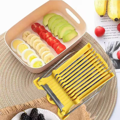 Ham, egg and fruit multi-functional slicer