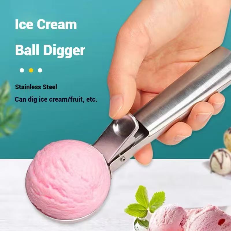 Stainless steel ice cream scoop ice cream baller