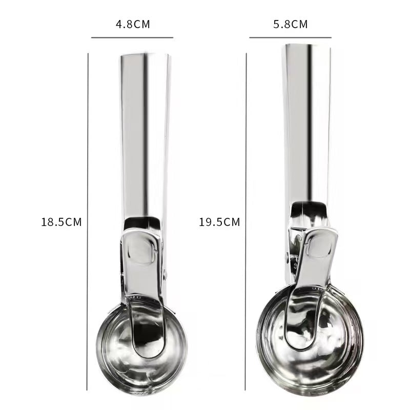 Stainless steel ice cream scoop ice cream baller