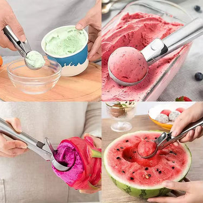 Stainless steel ice cream scoop ice cream baller
