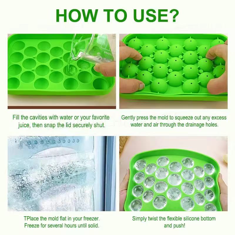 silicone ice ball mold