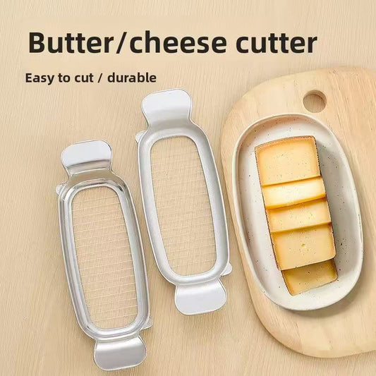 Stainless steel butter cheese slicer