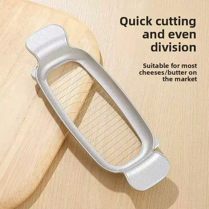 Stainless steel butter cheese slicer