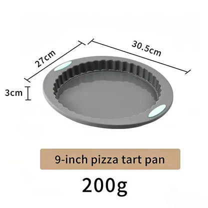 High-temperature resistant silicone cake baking pan set