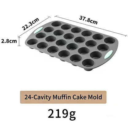 High-temperature resistant silicone cake baking pan set