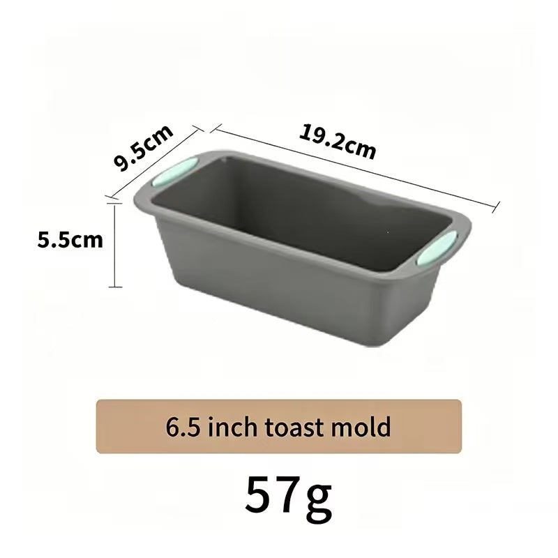 High-temperature resistant silicone cake baking pan set