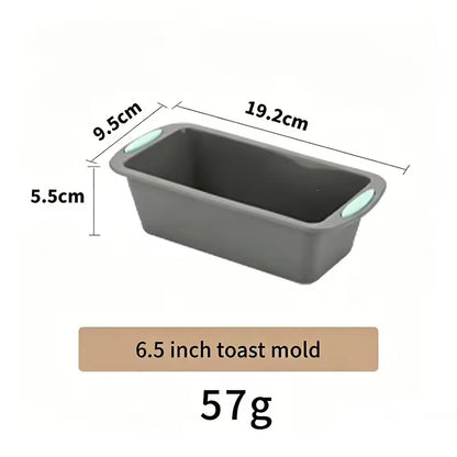 High-temperature resistant silicone cake baking pan set