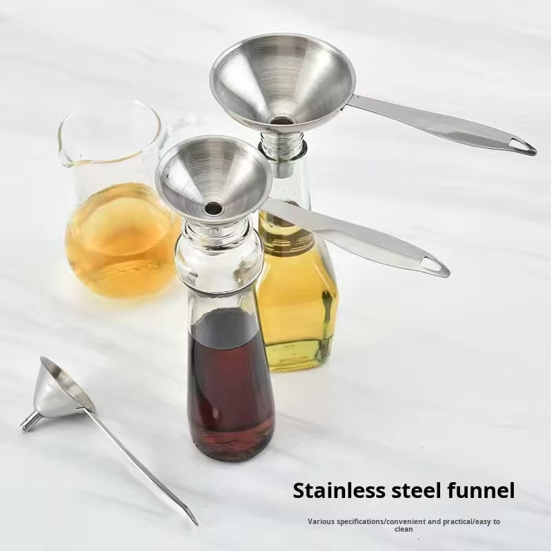 Stainless steel funnel set