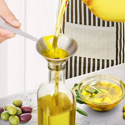 Stainless steel funnel set