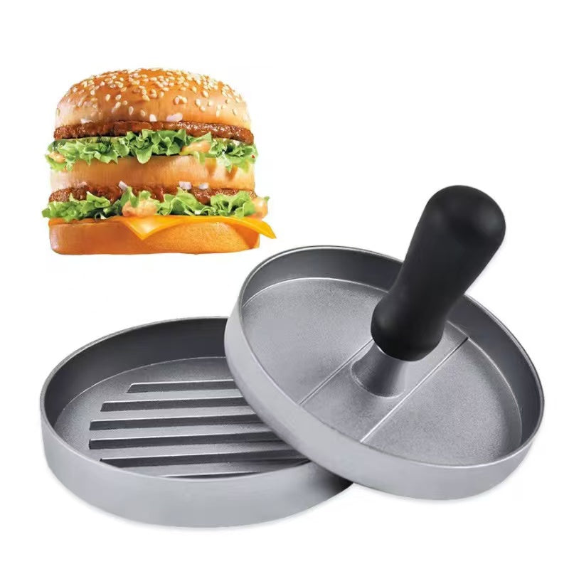 Hamburger meat press