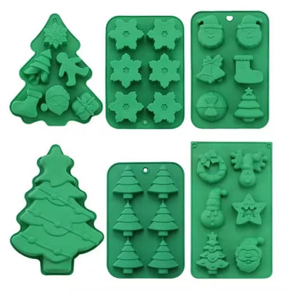 Christmas Candy Silicone Mold Set
