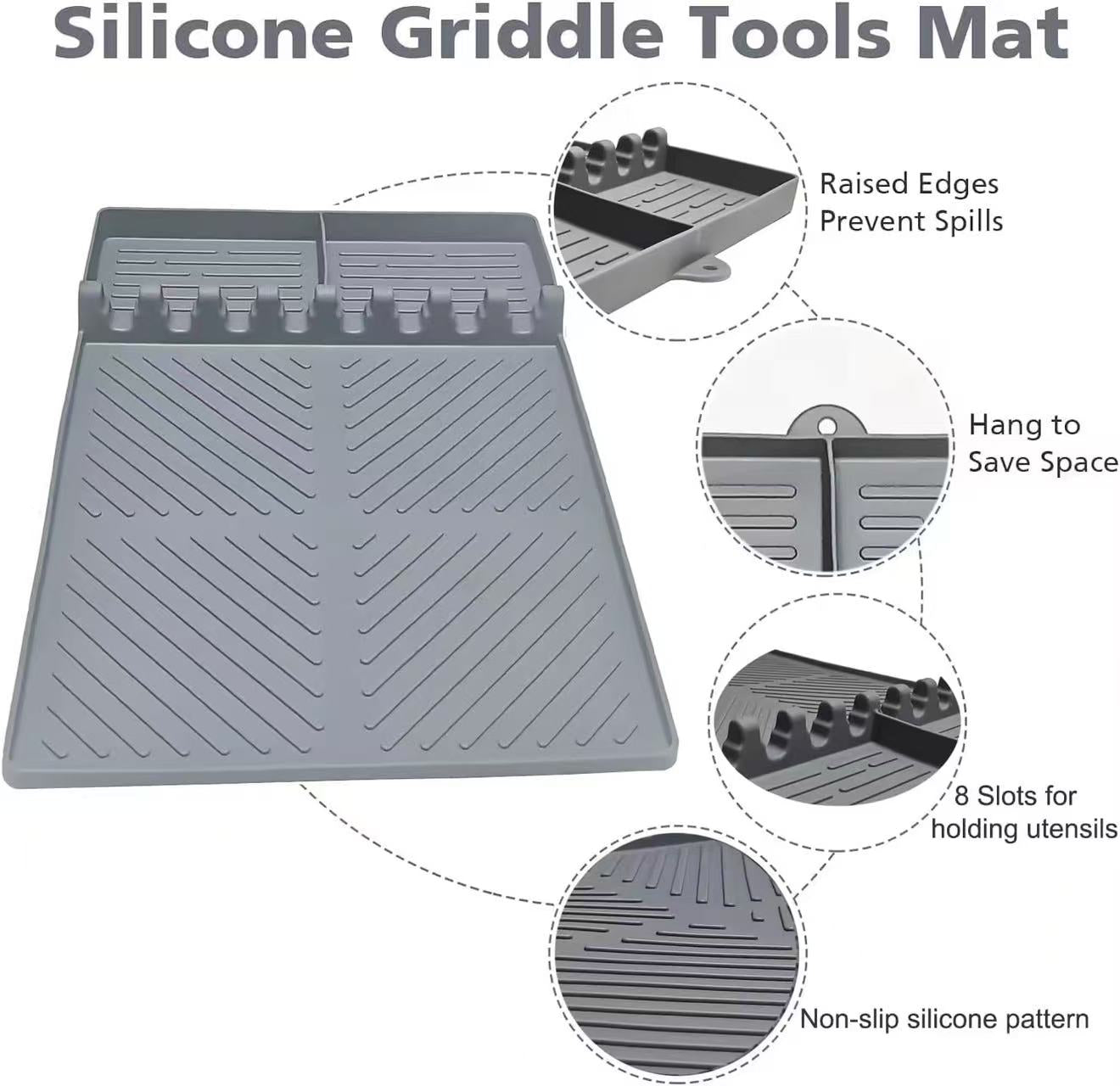 Silicone BBQ Tool Mat