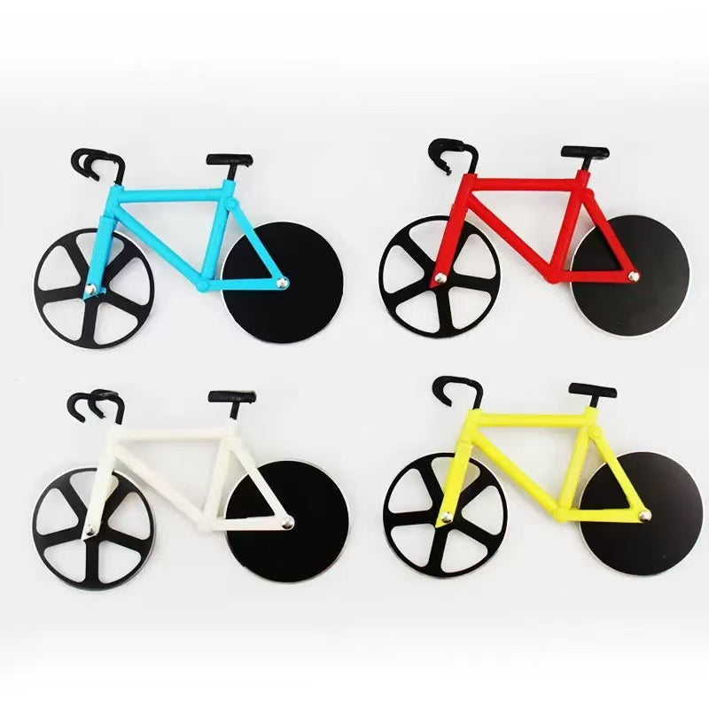 Bicycle pizza cutter
