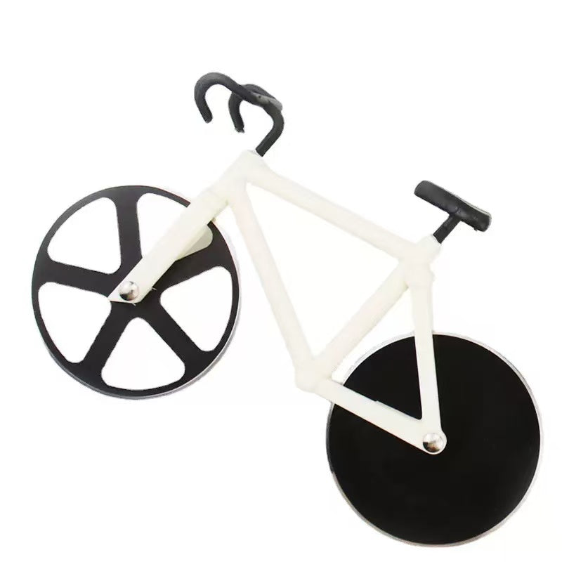 Bicycle pizza cutter
