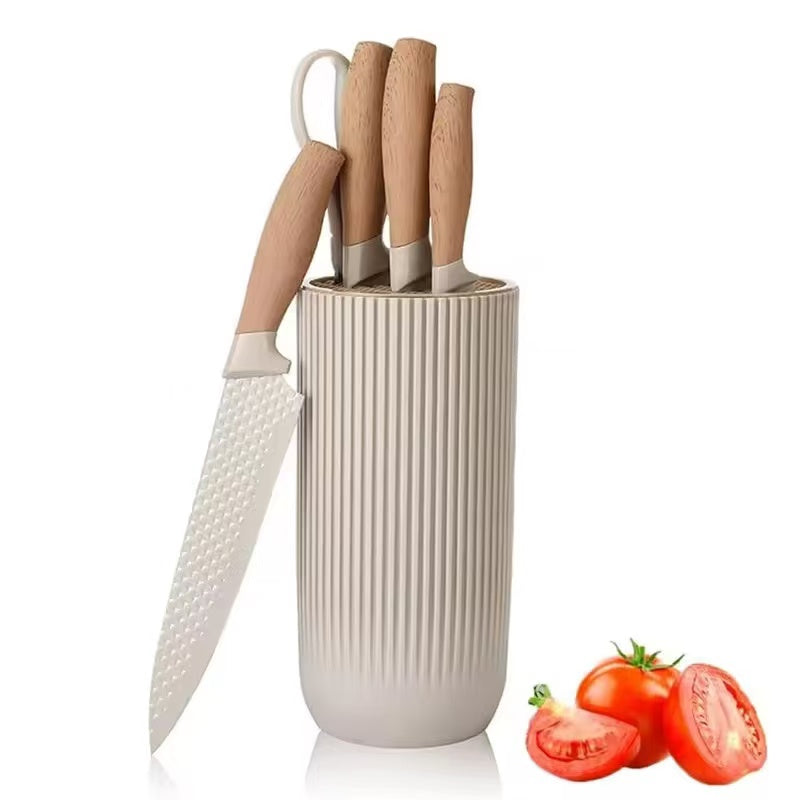Stainless steel kitchen knife set - 6-piece set