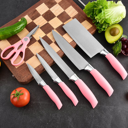 Stainless steel kitchen knife set - 7-piece set