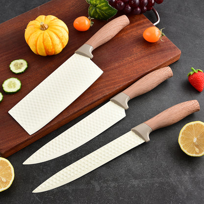 Stainless steel kitchen knife set - 6-piece set