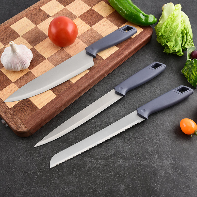 Stainless steel kitchen knife set - 7-piece set