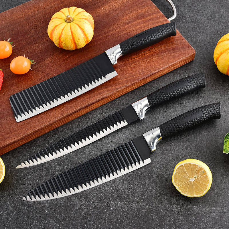 Stainless steel kitchen knife set - 6-piece set