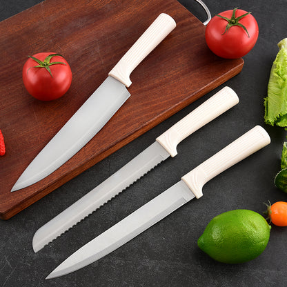 Stainless steel kitchen knife set - 7-piece set