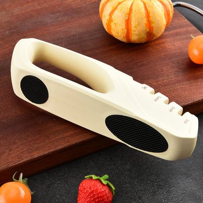 Four-stage household quick knife sharpener