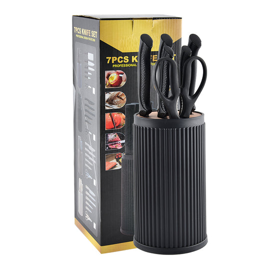 Stainless steel kitchen knife set - 7-piece set