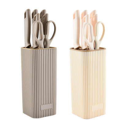 Stainless steel kitchen knife set - 7-piece set