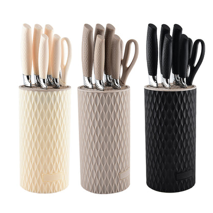 Stainless steel kitchen knife set - 7-piece set