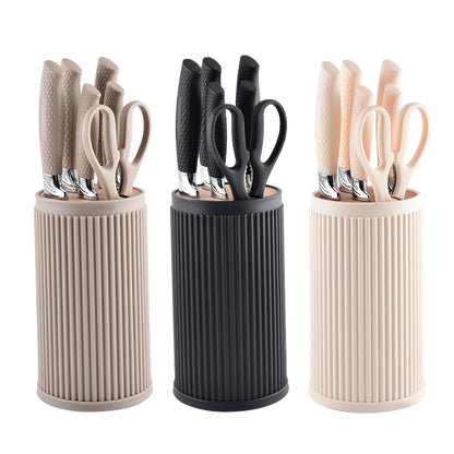 Stainless steel kitchen knife set - 7-piece set