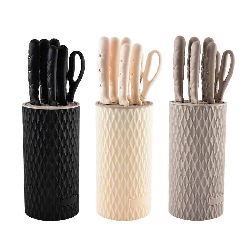 Stainless steel kitchen knife set - 7-piece set