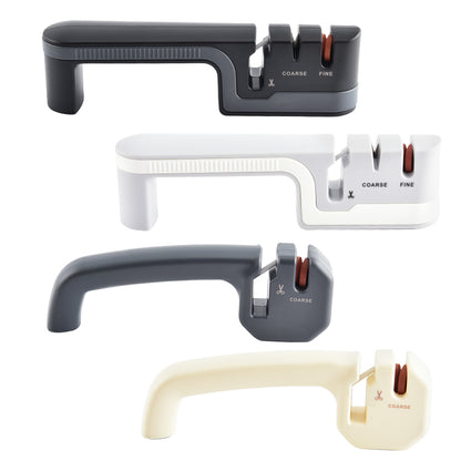 Manual rapid knife sharpener