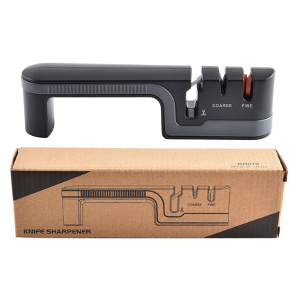 Manual rapid knife sharpener