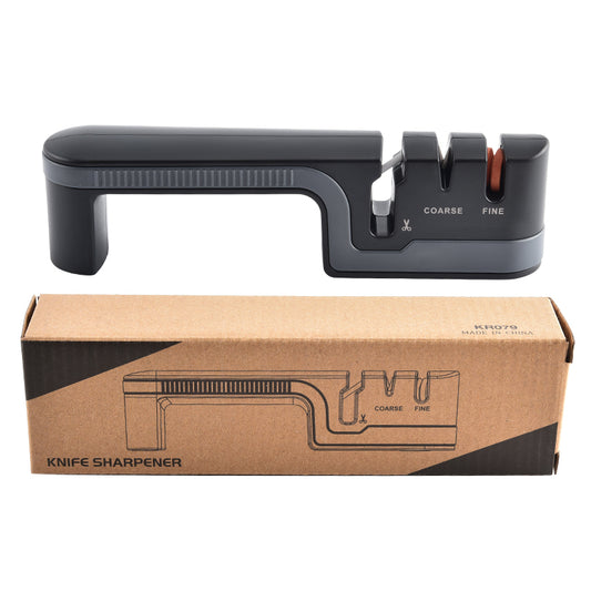 Manual rapid knife sharpener