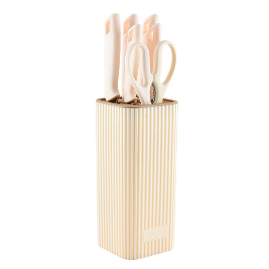 Stainless steel kitchen knife set - 7-piece set